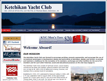 Tablet Screenshot of ketchikanyachtclub.com